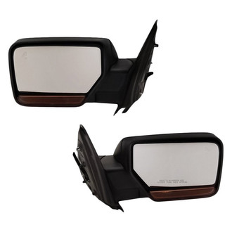 Replacement - Driver and Passenger Side Power View Mirror Set (Heated, Foldaway) (Standard Line)