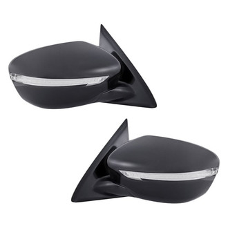Replacement - Driver and Passenger Side Power View Mirror Set (Non-Heated, Foldaway) (Standard Line)