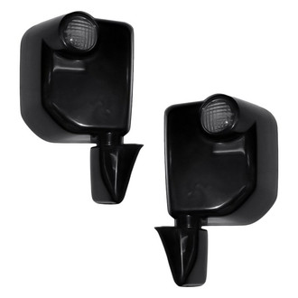 Replacement - Driver and Passenger Side Power View Mirror Set (Non-Heated, Foldaway) (Standard Line)