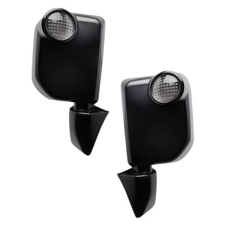 Replacement - Driver and Passenger Side Power View Mirror Set (Non-Heated, Foldaway) (Standard Line)