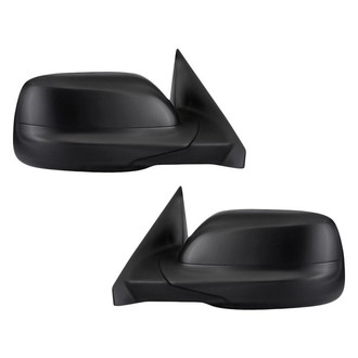 Replacement - Driver and Passenger Side Power View Mirror Set (Non-Heated, Foldaway) (Standard Line)