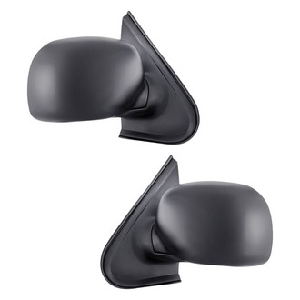Replacement - Driver and Passenger Side Power Remote View Mirror Set (Heated, Foldaway) (Standard Line)