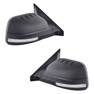 Replacement - Driver and Passenger Side Power View Mirror Set (Heated, Foldaway) (Standard Line)