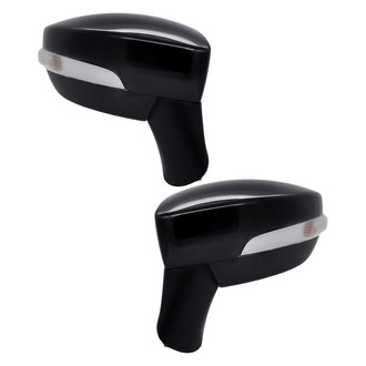 Replacement - Driver and Passenger Side Power View Mirror Set (Non-Heated, Foldaway) (Standard Line)