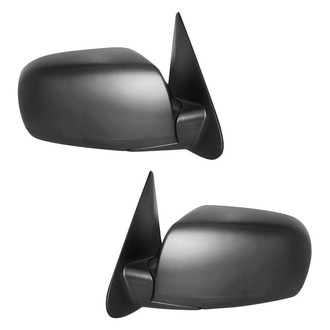Replacement - Driver and Passenger Side Power View Mirror Set (Heated, Foldaway) (Standard Line)