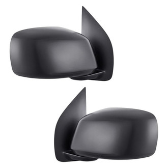 Replacement - Driver and Passenger Side Power Remote View Mirror Set (Non-Heated, Foldaway) (Standard Line)