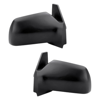 Replacement - Driver and Passenger Side Manual View Mirror Set (Non-Heated, Foldaway) (Standard Line)