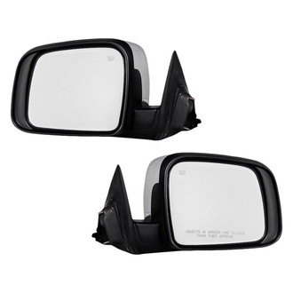 Replacement - Driver and Passenger Side Power View Mirror Set (Heated, Foldaway) (Standard Line)