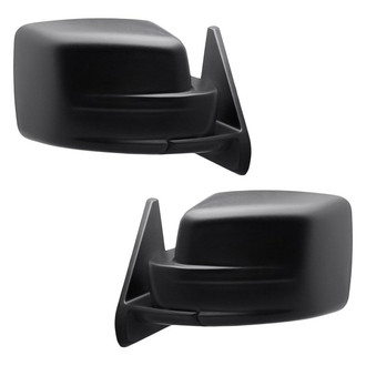 Replacement - Driver and Passenger Side Power View Mirror Set (Non-Heated, Foldaway) (Standard Line)