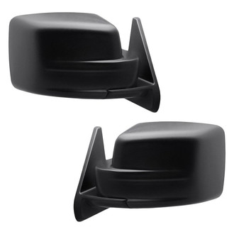 Replacement - Driver and Passenger Side Manual View Mirror Set (Non-Heated, Foldaway) (Standard Line)
