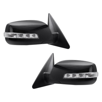Replacement - Driver and Passenger Side Power View Mirror Set (Heated, Foldaway) (Standard Line)