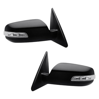 Replacement - Driver and Passenger Side Power View Mirror Set (Heated, Foldaway) (Standard Line)