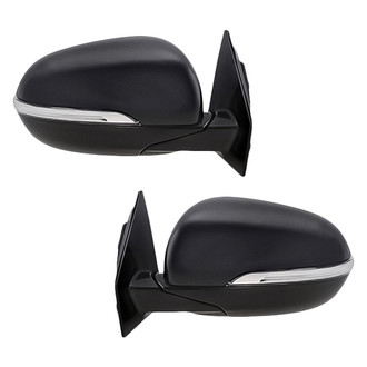 Replacement - Driver and Passenger Side Power View Mirror Set (Heated, Foldaway) (Standard Line)