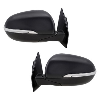 Replacement - Driver and Passenger Side Power View Mirror Set (Heated, Foldaway) (Standard Line)