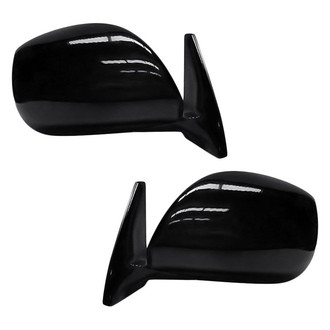 Replacement - Driver and Passenger Side Power Remote View Mirror Set (Non-Heated, Foldaway) (Standard Line)