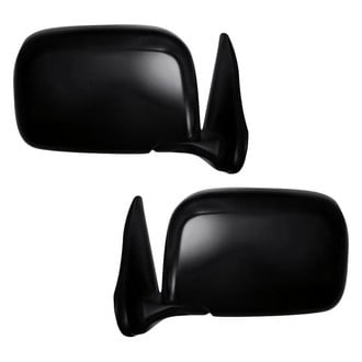 Replacement - Driver and Passenger Side Power Remote View Mirror Set (Non-Heated, Foldaway) (Standard Line)