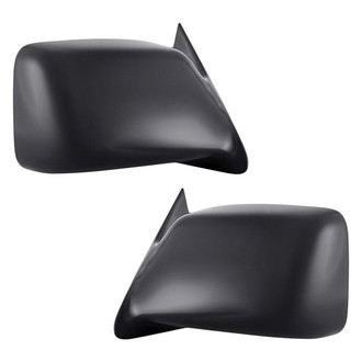 Replacement - Driver and Passenger Side Manual Remote View Mirror Set (Non-Heated, Non-Foldaway) (Standard Line)