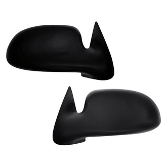 Replacement - Driver and Passenger Side Power Remote View Mirror Set (Non-Heated, Non-Foldaway) (Standard Line)