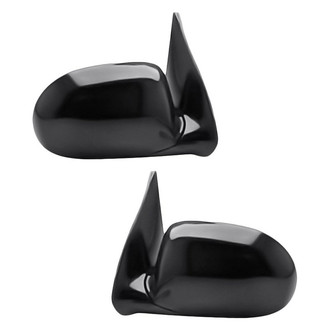 Replacement - Driver and Passenger Side Power View Mirror Set (Non-Heated, Foldaway) (Standard Line)