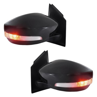 Replacement - Driver and Passenger Side Power View Mirror Set (Heated, Foldaway) (Standard Line)