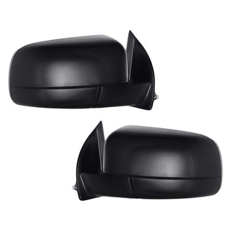 Replacement - Driver and Passenger Side Power View Mirror Set (Non-Heated, Foldaway) (Standard Line)