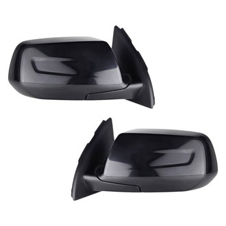 Replacement - Driver and Passenger Side Power View Mirror Set (Heated, Foldaway) (Standard Line)