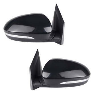 Replacement - Driver and Passenger Side Power View Mirror Set (Heated, Foldaway) (Standard Line)