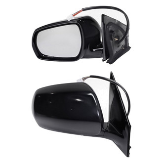 Replacement - Driver and Passenger Side Power View Mirror Set (Non-Heated, Foldaway) (Standard Line)