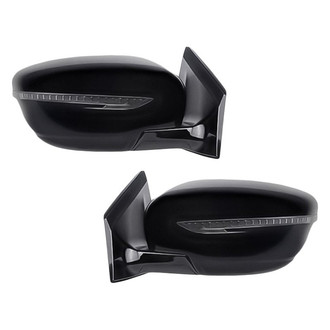 Replacement - Driver and Passenger Side Power View Mirror Set (Non-Heated, Foldaway) (Standard Line)