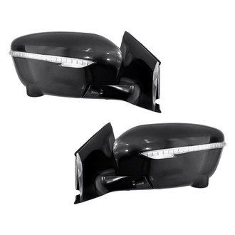 Replacement - Driver and Passenger Side Power View Mirror Set (Heated, Foldaway) (Standard Line)