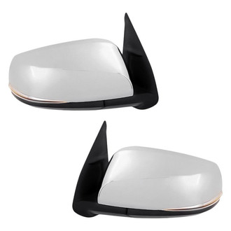 Replacement - Driver and Passenger Side Power View Mirror Set (Heated, Foldaway) (Standard Line)