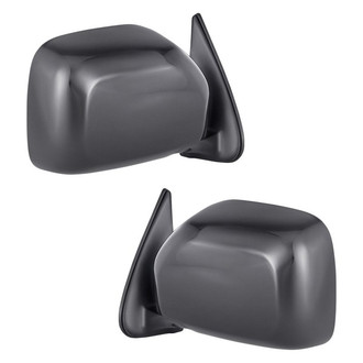 Replacement - Driver and Passenger Side Manual View Mirror Set (Non-Heated, Foldaway) (Standard Line)