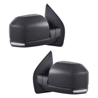 Replacement - Driver and Passenger Side Power View Mirror Set (Heated, Foldaway) (Standard Line)