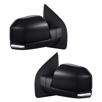 Replacement - Driver and Passenger Side Power View Mirror Set (Heated, Foldaway) (Standard Line)