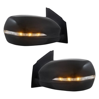 Replacement - Driver and Passenger Side Power View Mirror Set (Heated, Foldaway) (Standard Line)