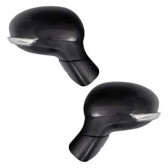 Replacement - Driver and Passenger Side Power View Mirror Set (Heated, Foldaway) (Standard Line)