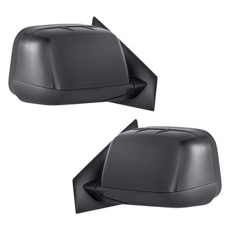 Replacement - Driver and Passenger Side Power View Mirror Set (Non-Heated, Foldaway) (Standard Line)