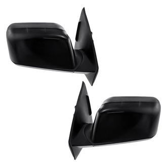Replacement - Driver and Passenger Side Power View Mirror Set (Non-Heated, Foldaway) (Standard Line)