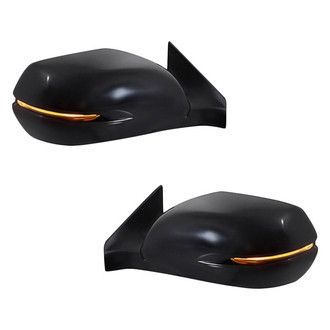 Replacement - Driver and Passenger Side Power View Mirror Set (Heated, Foldaway) (Standard Line)