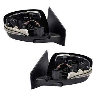 Replacement - Driver and Passenger Side Power View Mirror Set (Heated, Foldaway) (Standard Line)
