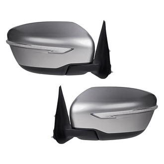 Replacement - Driver and Passenger Side Power View Mirror Set (Non-Heated, Foldaway) (Standard Line)