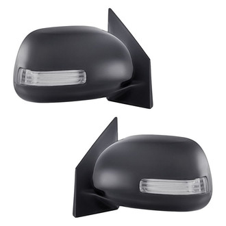 Replacement - Driver and Passenger Side Power View Mirror Set (Heated, Foldaway) (Standard Line)