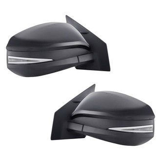 Replacement - Driver and Passenger Side Power View Mirror Set (Heated, Foldaway) (Standard Line)