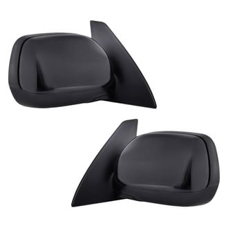 Replacement - Driver and Passenger Side Manual View Mirror Set (Non-Heated, Foldaway) (Standard Line)