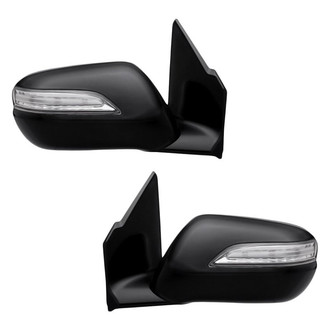 Replacement - Driver and Passenger Side Power View Mirror Set (Heated, Foldaway) (Standard Line)