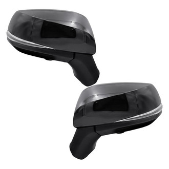 Replacement - Driver and Passenger Side Power View Mirror Set (Heated, Foldaway) (Standard Line)