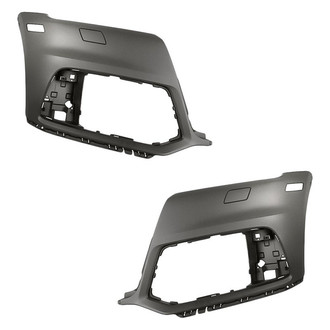 Replacement - Front Driver and Passenger Side Fog Light Cover Set (CAPA Certified)