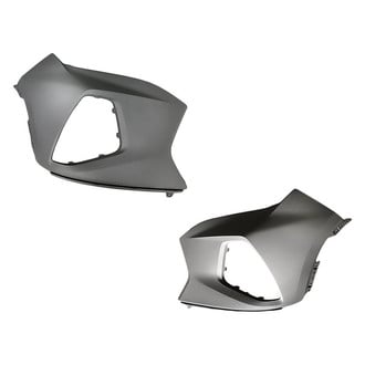 Replacement - Front Upper Driver and Passenger Side Bumper Cover Set (CAPA Certified)