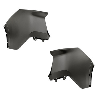 Replacement - Rear Driver and Passenger Side Bumper Cover Set (CAPA Certified)