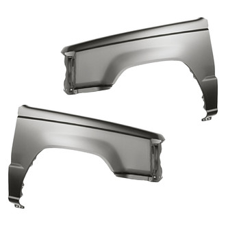 Replacement - Front Driver and Passenger Side Fender Set (Standard Line)
